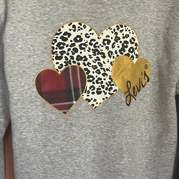 Girls Levi’s hoodie sweatshirt. - Picture 2 of 4